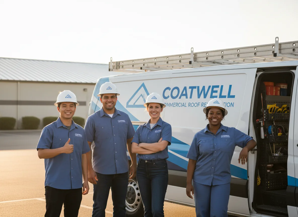 Commercial roof coating company in Sandwich, IL